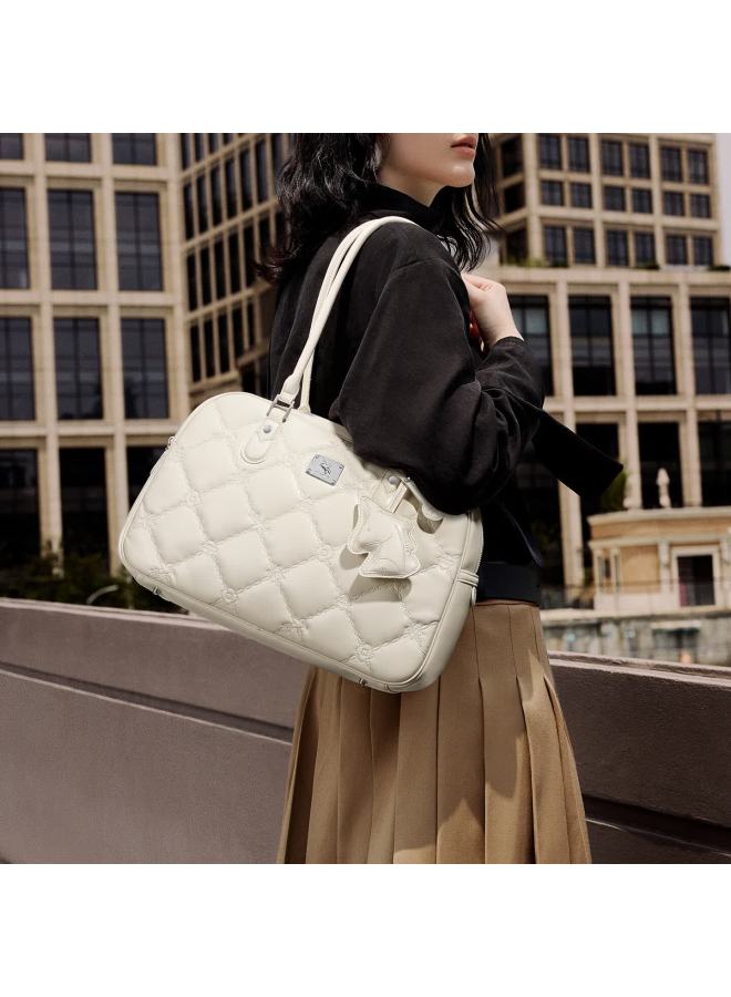 Nucelle Women's Bag Luxury Large Capacity Bucket Bag Pegasus Commuter Shoulder Handbag Birthday Gift - Image 2