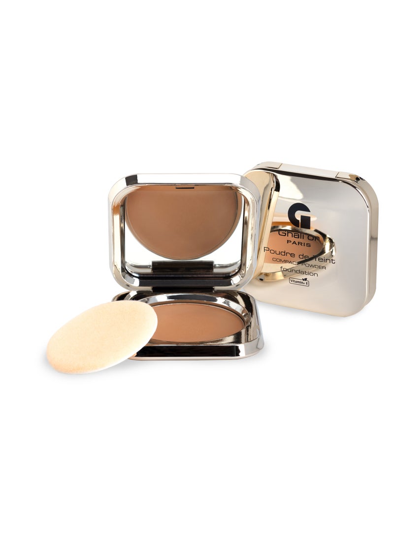 Ghalior_Paris Compact powder Mocha creme 57  - Image 1