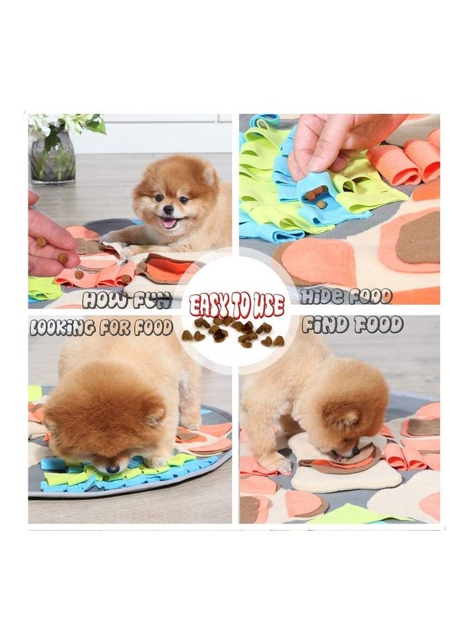 Multicolour Pet Snuffle Feeding Mat 29.52cm - Image 3