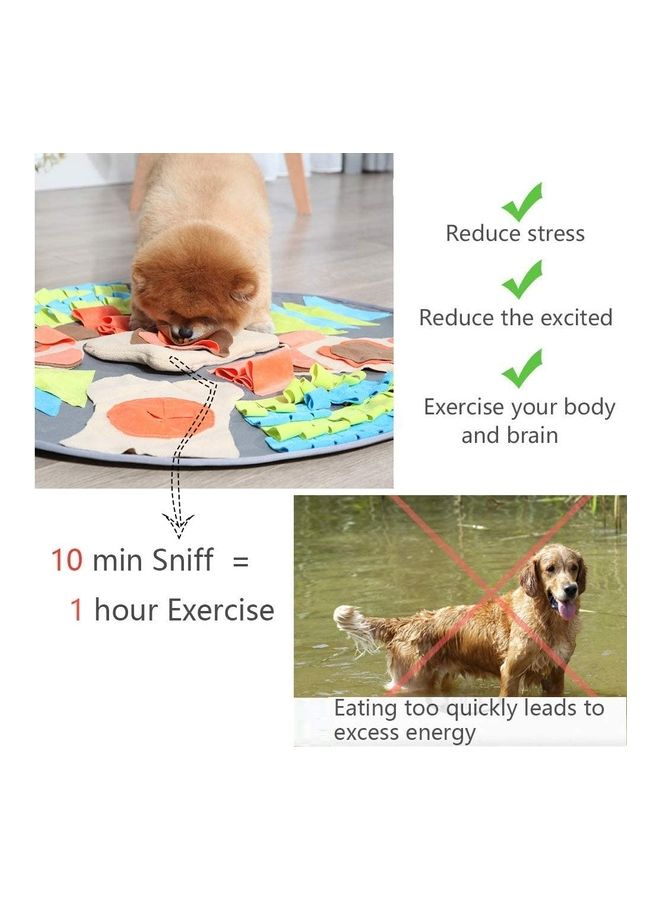 Multicolour Pet Snuffle Feeding Mat 29.52cm - Image 5
