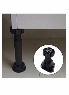 KASTWAVE KASTWAVE Cabinet Foot Plastic Height Furniture Cupboard Leg Adjustable Feet for Kitchen Bathroom Cabinet 80-120mm (6 Pcs)  - Image 4