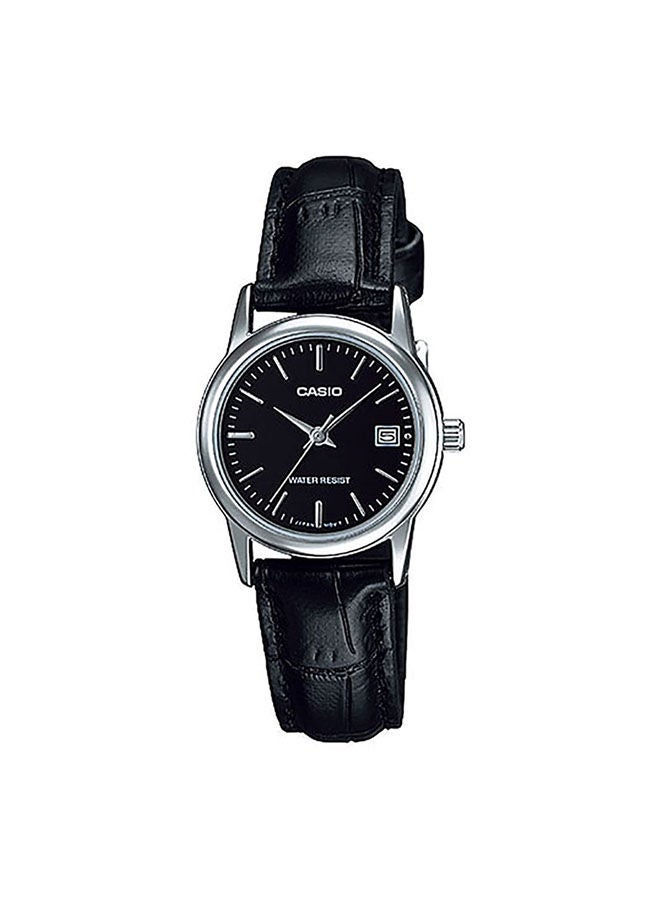 CASIO Leather Analog Watch LTP-V002L-1AUDF - Image 1