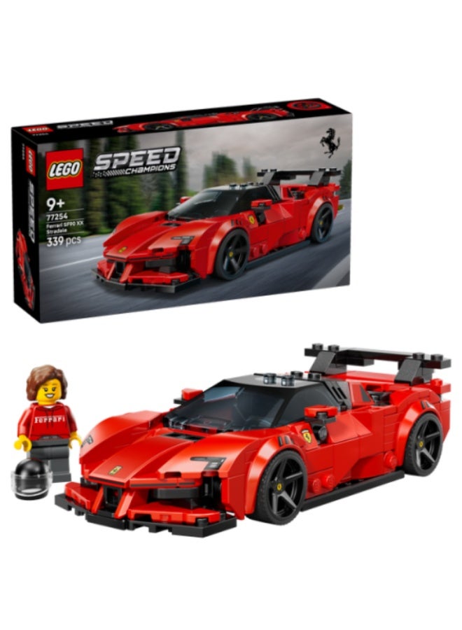 LEGO Speed Champions Ferrari SF90 XX Stradale Sports Car Building Set - Image 1