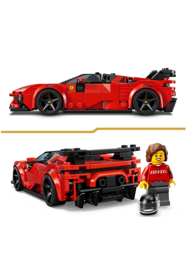 LEGO Speed Champions Ferrari SF90 XX Stradale Sports Car Building Set - Image 4