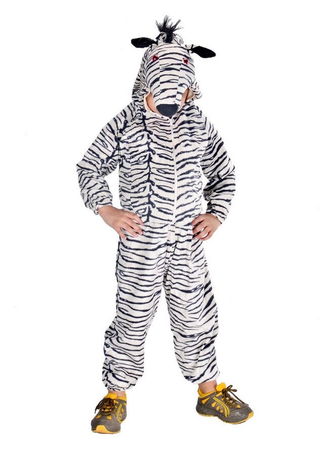 فانسي دريسويل فستان تنكري بتصميم حمار وحشي من FancyDressWale (من 6 إلى 8 سنوات)  - Image 1