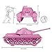 Tim Mee Toy TimMee Toy Tanks for Plastic Army Men Pink WW2 3pc Made in USA - Image 4