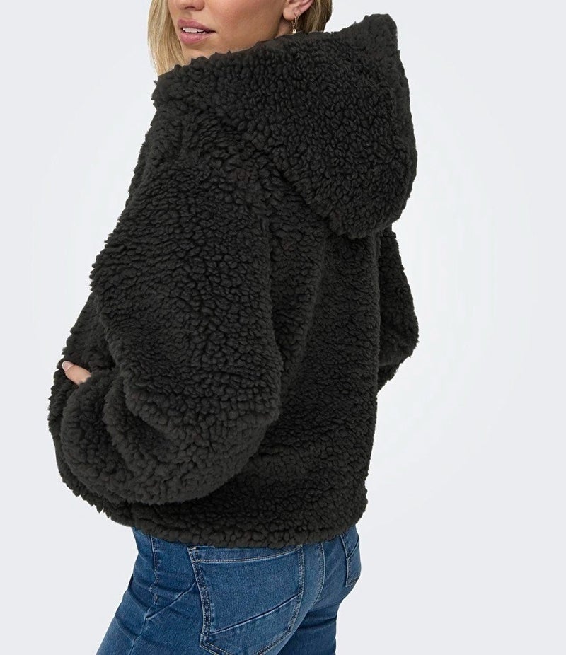 1Tarz Plush Special Design Stylish Jacket - Image 2