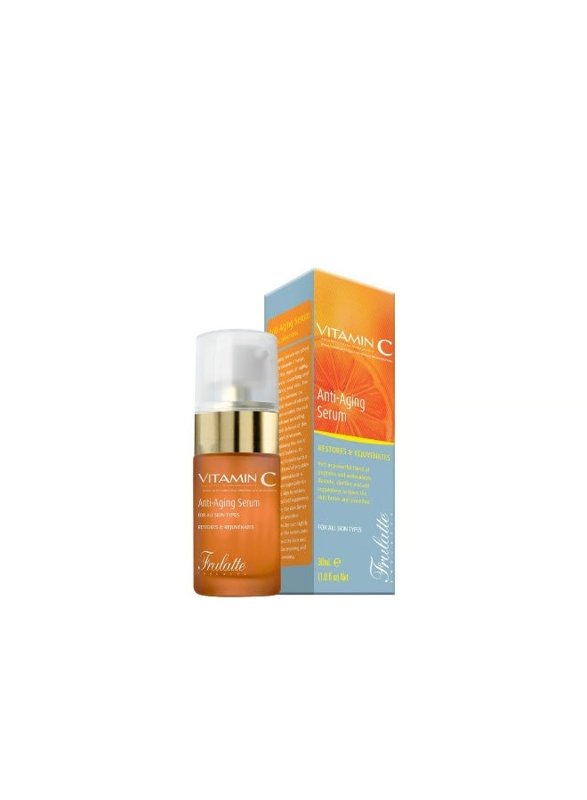 Arganicare Frulatte Vitamin C Anti-Aging Serum 30ml - Image 1