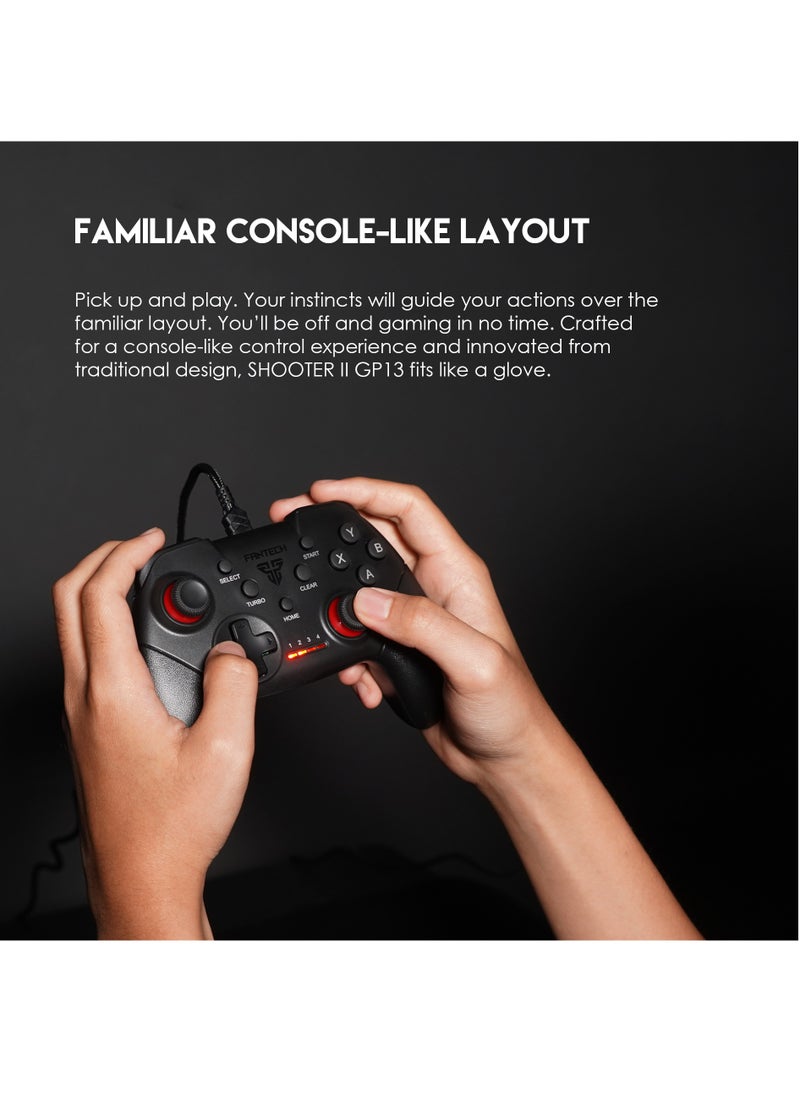 FANTECH - GP13 Shooter II USB Gaming Controller – PC / PS3 - Image 1