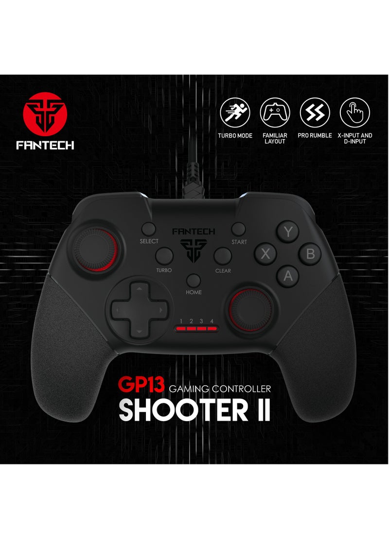 FANTECH - GP13 Shooter II USB Gaming Controller – PC / PS3 - Image 1