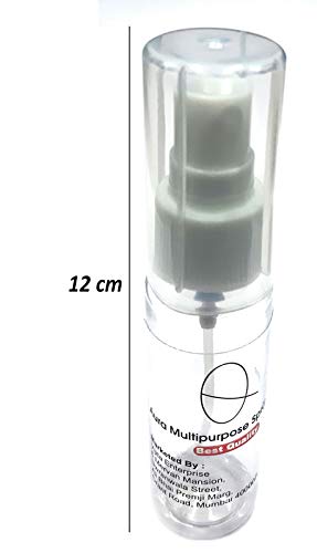 Aura 30 ML Pocket Spray Bottle Mist Spray Bottle Clear Transparent Spray Bottle Gulabari Resuable Refillable Empty Spray Bottle Set Of 4 - Image 2