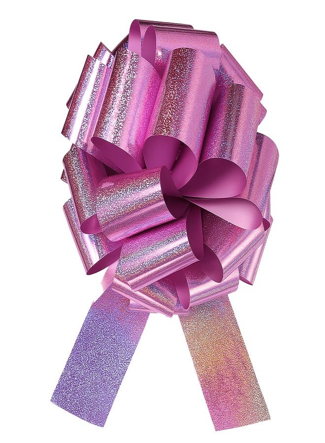 Hollima 16 inch Big Car Bow, Large Bow for Car, Purple Bows Gifts Giant Cars, Big Bow for Present, Birthday Bow for Present Wrapping, Christmas Wedding Party Bows New House Happy Birthday - Image 4