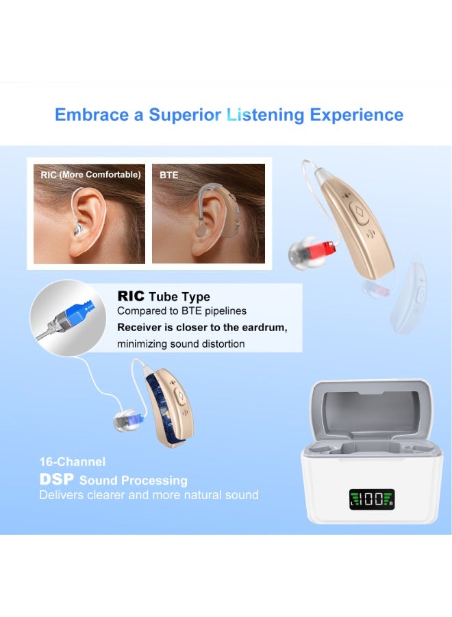 16-channel rechargeable RIC hearing aid - Image 5