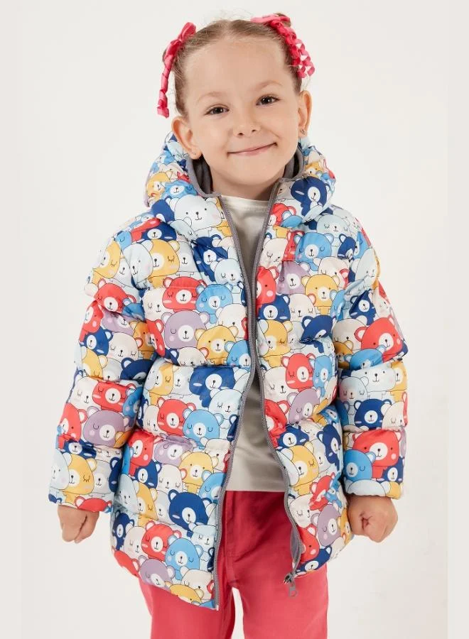 ليلا معطف شتوي مبطن بالصوف القطبي للأطفال للجنسين