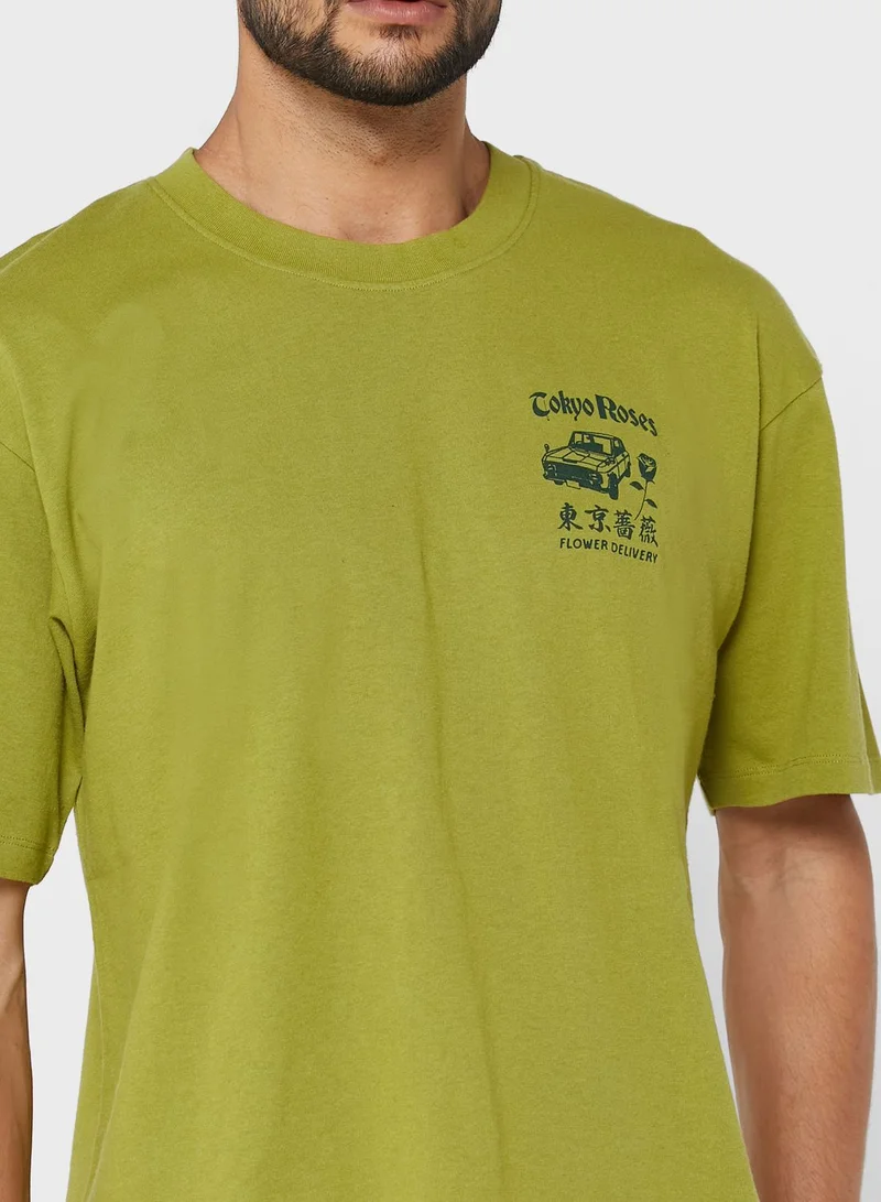 Edwin Tokyo Roses T-Shirt