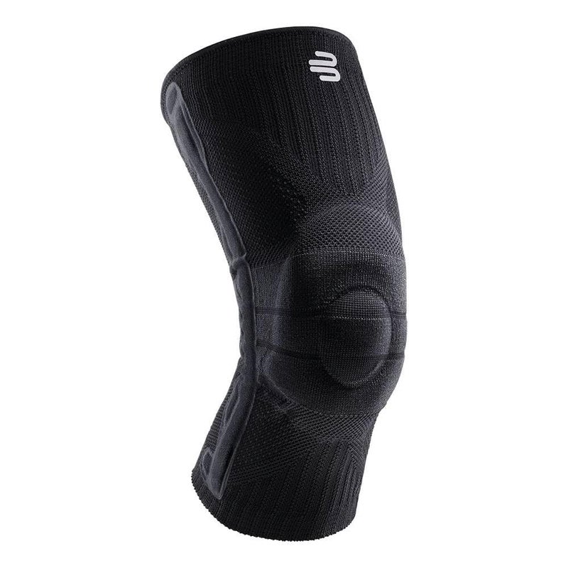 Bauerfeind Sports Knee Support - Knee Brace for Pain Relief and Stabilization - Patellar Knee Pad for Enhanced Support - Targeted Compression - Lightweight & Durable (All Black, M) - Image 1