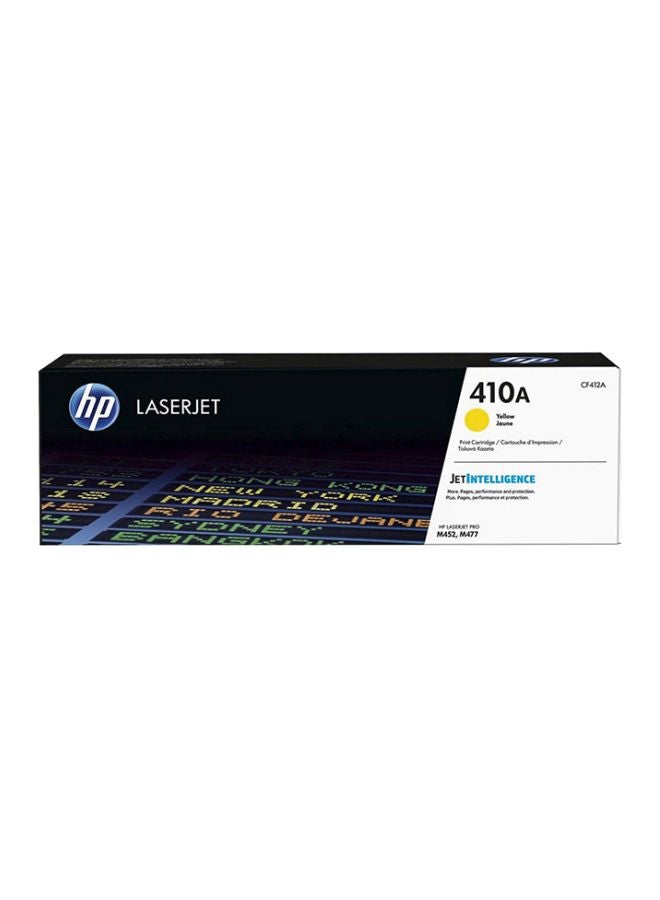 HP خرطوشة حبر 410A أصلية للطابعة ليزر جيت أصفر - Image 2