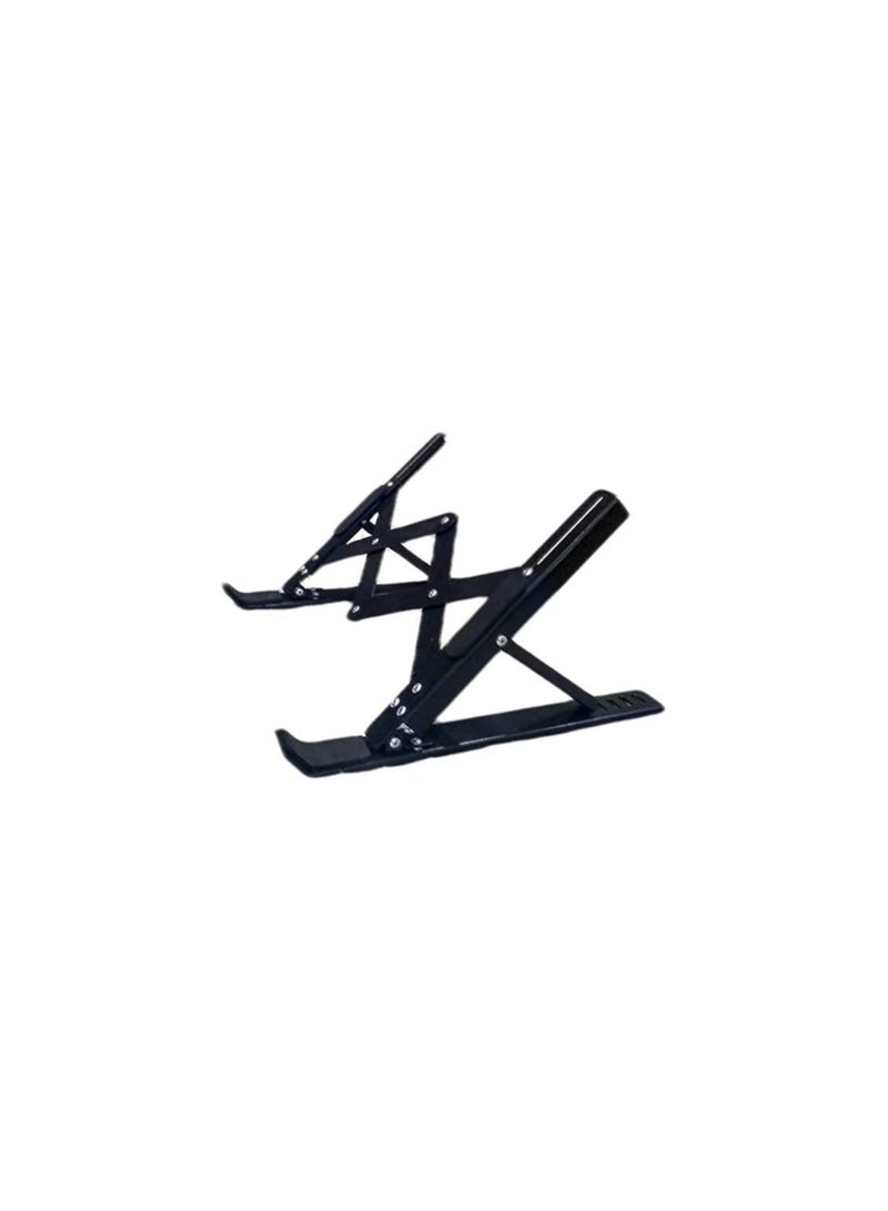 Spaceshoop Adjustable Portable Metal Laptop Riser Holder for 18cm Black - Image 1