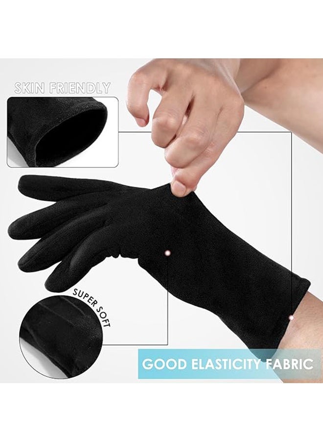 قفازات نسائية شتوية تعمل باللمس ناعمة ومريحة ومرنة حرارية للكتابة أثناء السفر وركوب الدراجات والجري - Image 2