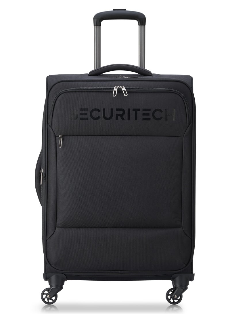 DELSEY Securitech Vanguard By Delsey Expendable Double wheel trolley 70cm Black Medium - Image 1