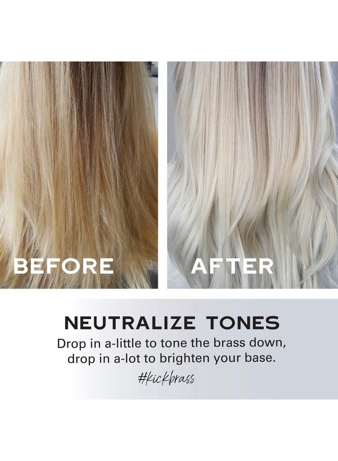 Keracolor Purple Toning Drops Concentrate To Create Your Own Purple Shampoo For Blonde Hair - Mix w/Any Shampoo, Conditioner, Or Cream Styler, Violet, (Purple) 2 Fl. Oz. - Image 2