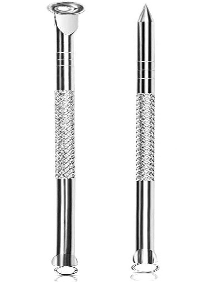Calitate24 Blackhead Remover Tool for Nose 2-1 Face Acne Needle Stainless Steel Facial Whitehead Removing Pin Anti-Ageing Pimple Remover - Image 1