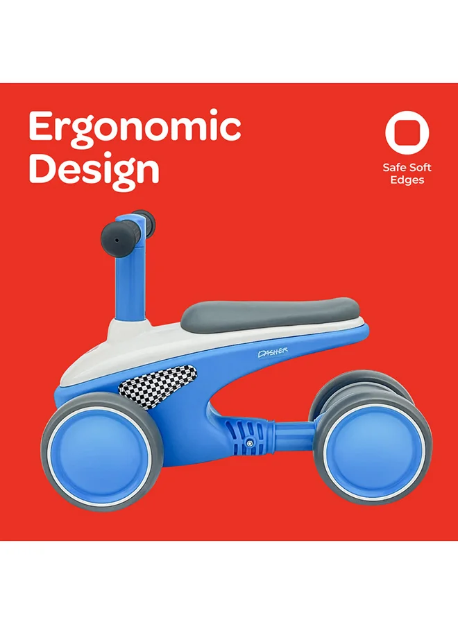 مون Dasher Kids Balance Bike Kids Cycles For 1-3 Years - Blue