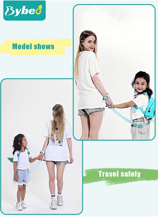 Bybeo - 2-In-1 Children Backpack with Safety Harness, Toddler Backpack With Anti-Lost Safety Belt Wrist Link For Boys Girls - Image 1