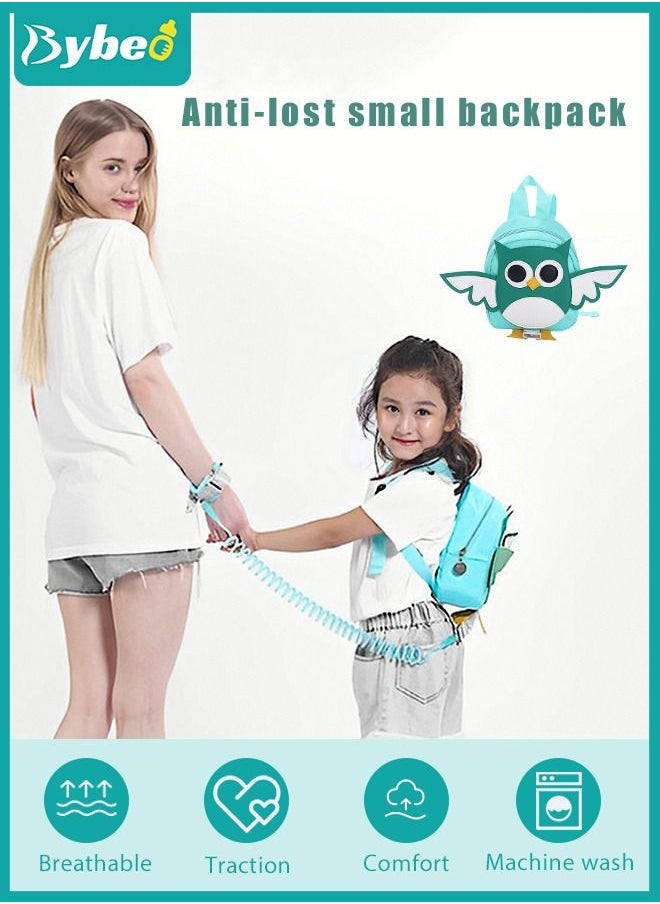 Bybeo - 2-In-1 Children Backpack with Safety Harness, Toddler Backpack With Anti-Lost Safety Belt Wrist Link For Boys Girls - Image 1