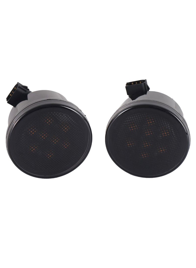 Loquat 2-Piece LED Front Fender Side Marker Turn Signal Light - Image 1