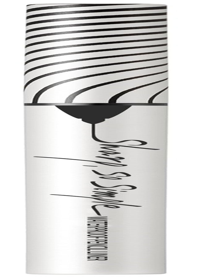 CLIO PROFESSIONAL قلم تحديد العيون المائي CLIO شارب سو سيمبل، قلم عيون، لون غني عالي الصبغة، تطبيق كريمي سلس، لمسة نهائية غير لامعة تدوم طويلاً (4 ألوان) (001 أسود) - Image 1