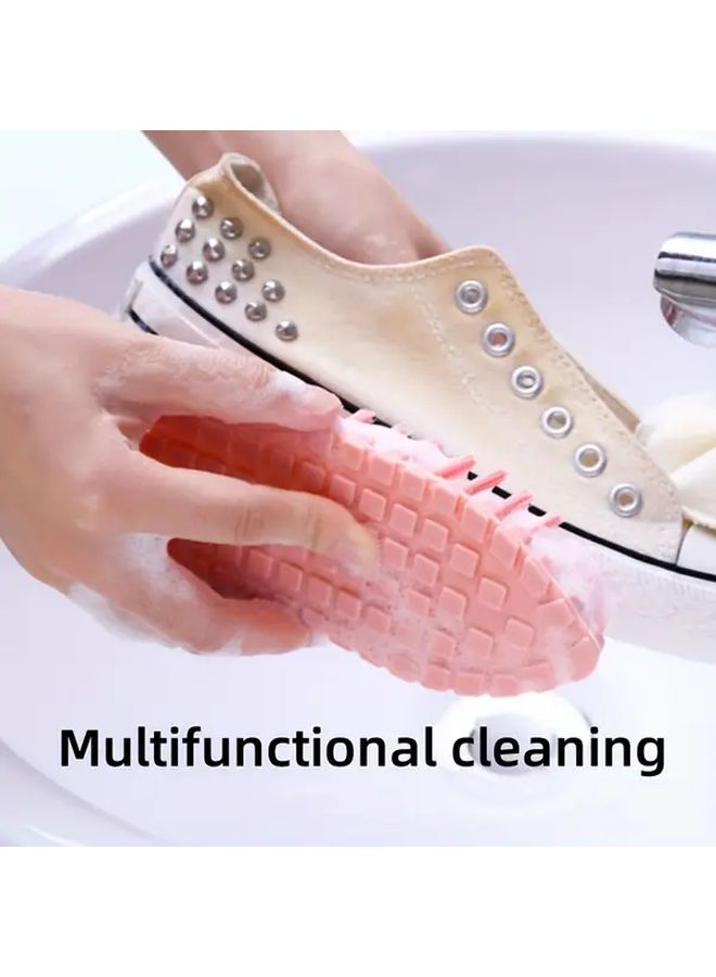 Blue Reusable Bendable Cleaning Brush Multipurpose Scrubber for Kitchen Bathroom Hard to Reach Corners - Image 2