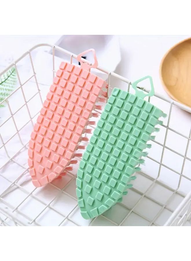Blue Reusable Bendable Cleaning Brush Multipurpose Scrubber for Kitchen Bathroom Hard to Reach Corners - Image 4