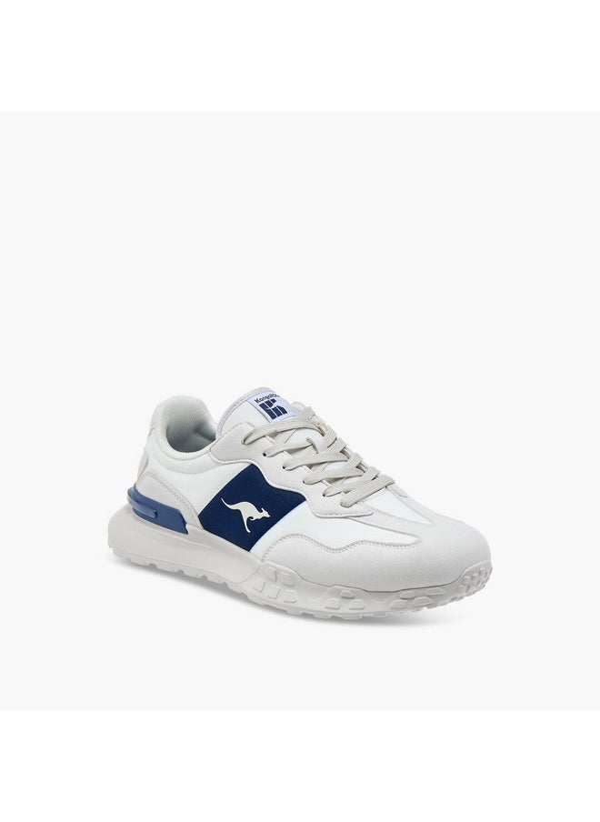 kangaROOS Men's Logo Detail Sports Shoes with Lace-Up Closure  - Image 2