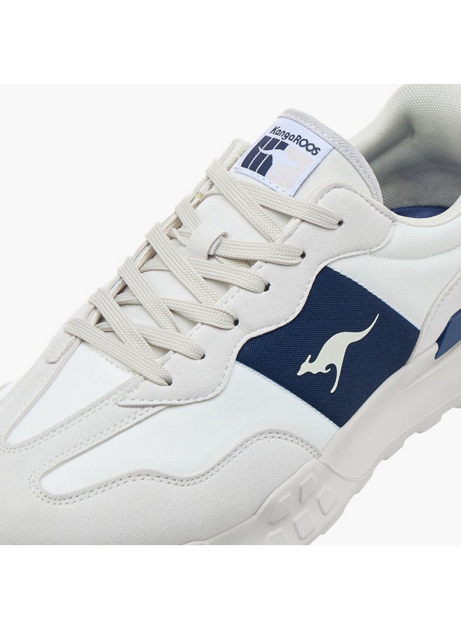 حذاء رياضي رجالي بشعار ورباط