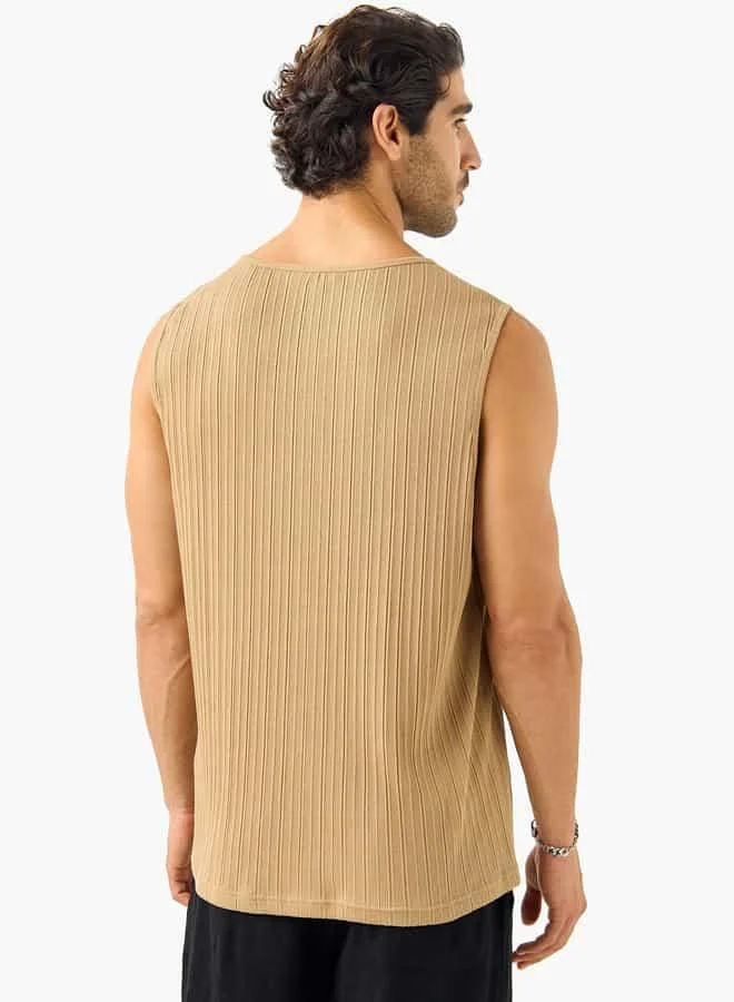 Iconic Rib Vest For Male
