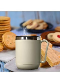 Oblivion Best Stainless Steel Coffee Mug 400ml – Heat-Resistant Insulated Travel Cup with Leak-Proof Lid, Durable Thermal Tumbler for Hot Beverages, Stylish Spill-Proof Thermos (Pack of 1)  - Image 2