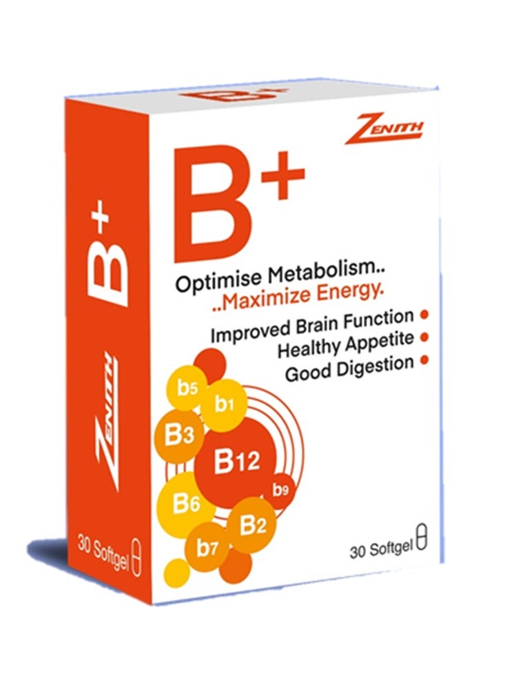 زينيث ب+ 30 كبسولة لينة
