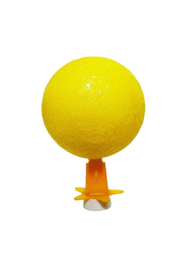USB LED Sticky Fly Trap & Night Light - Indoor Fruit Fly, Gnat, and Small Insect Catcher Yellow Ball Trap for Home - Image 4