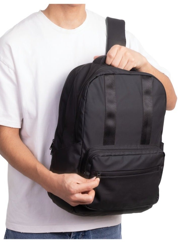 Ar supply AR Summit Backpack by Arij Bags | Laptop Backpack, Water-Resistant, Padded Laptop Compartment, Multiple Pockets, Travel and Daily Use (42 × 30 × 14 cm) (Black) - Image 2