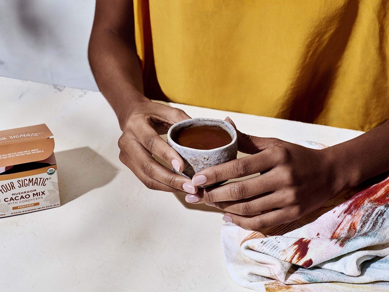 Four Sigmatic Boost Mushroom Cacao | Organic Instant Cacao with Cordyceps & Ginger | Supports Stamina & Energy | Drink it or Bake with it | 10 Packets - Image 5