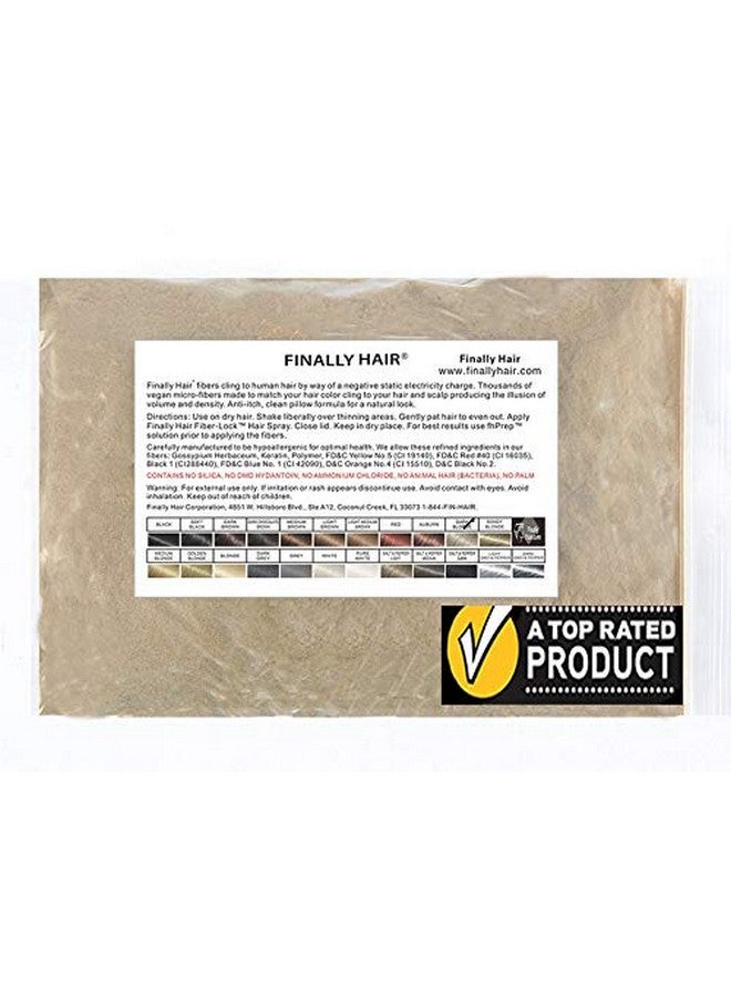 Finally Hair Fibers Refill Bag 56 Grams Of Premium Hair Loss Concealer In A Refill Bag (Dark Blonde) - Image 2