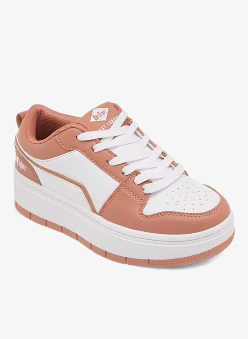 Lee Cooper Womens Ankle Sneakers With Lace-Up Closure