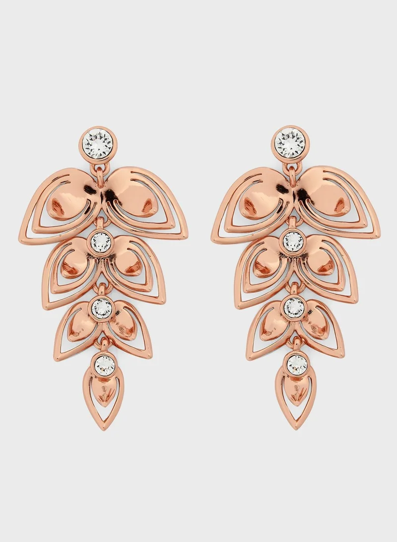 Ted Baker Archela Angel Leaf Drop Earrings