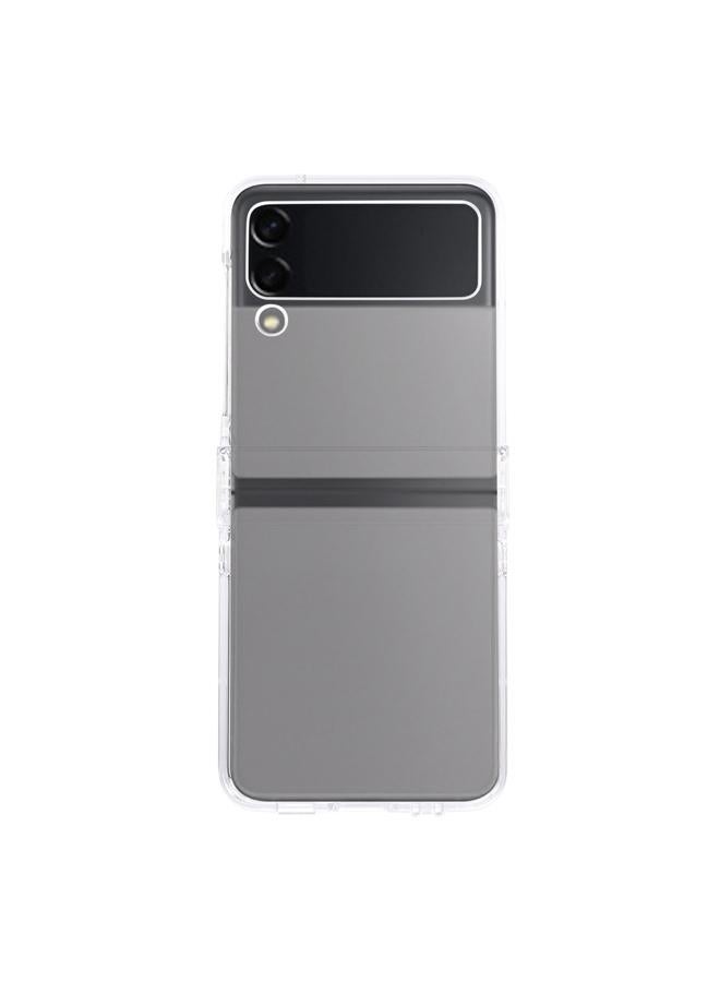 اس-توب جراب شفاف لهاتف Samsung Galaxy Z Flip3 5G Hinge Folding PC - Image 1