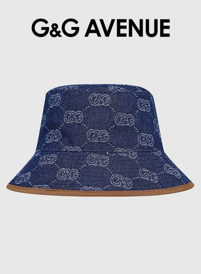 G&G AVENUE Vintage 100% Cotton Canvas Denim Bucket Hat Casual Outdoor Fishing Hiking Safari Boonie Hat - Image 1