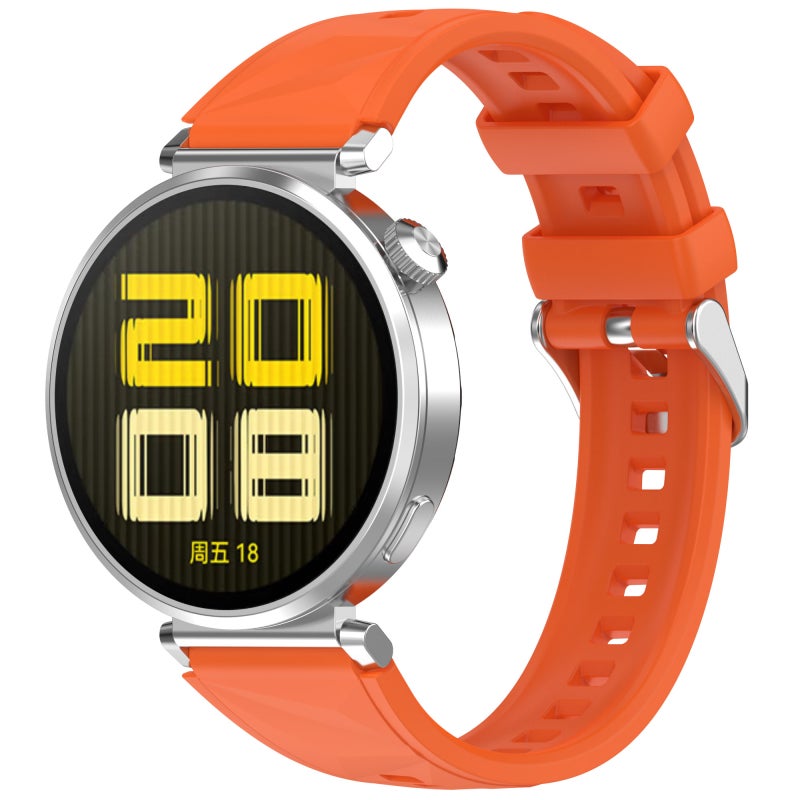 erorex For Huawei Watch Gt 5 Pro 42Mm Quick Release Silicone Watch Band(Orange) - Image 1