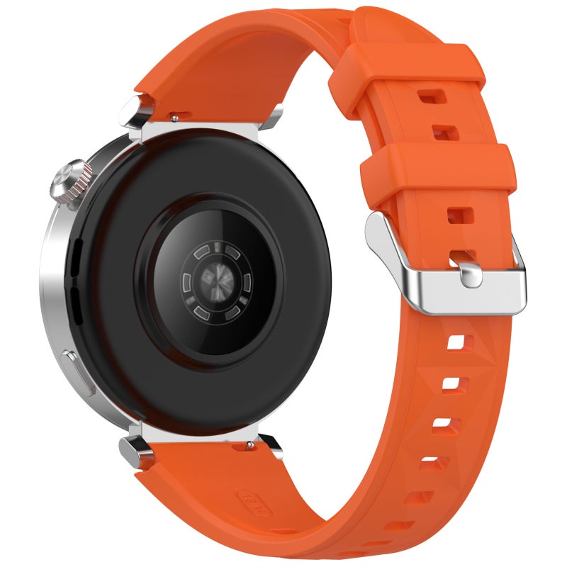 erorex For Huawei Watch Gt 5 Pro 42Mm Quick Release Silicone Watch Band(Orange) - Image 2