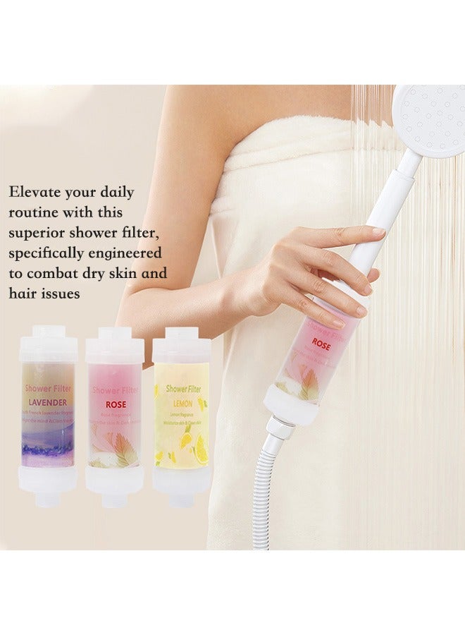 Gel Shower Filter, Anti-Hair Loss, Prevents Dry Skin, Removes Chlorine, Removes Rust, Relaxing Aromatherapy, Non-Toxic (Lavender Scent), 155g  - Image 4