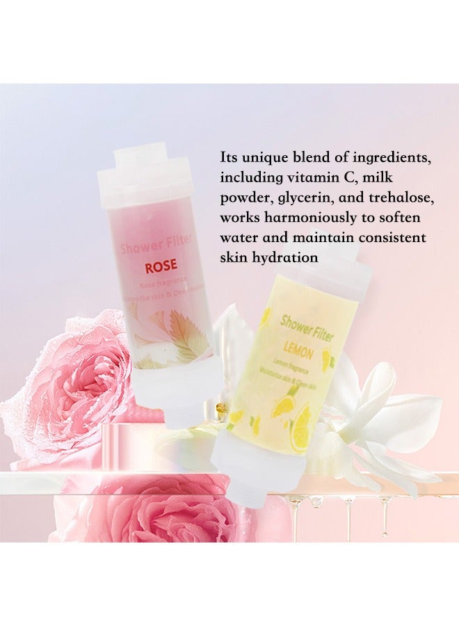 Gel Shower Filter, Anti-Hair Loss, Prevents Dry Skin, Removes Chlorine, Removes Rust, Relaxing Aromatherapy, Non-Toxic (Lavender Scent), 155g  - Image 5